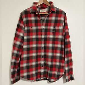 DENIM & SUPPLY RALPH LAUREN MENS FLANNEL LONG SLEEVE SIZE L